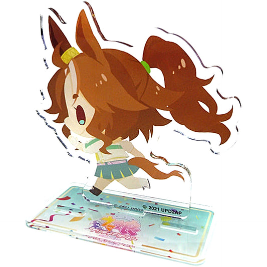 Mejiro Palmer Umamusume: Pretty Derby Season 2 CharaDri!! x COLLABO CAFE HONPO Mini Chara Acrylic Stand A [USED]