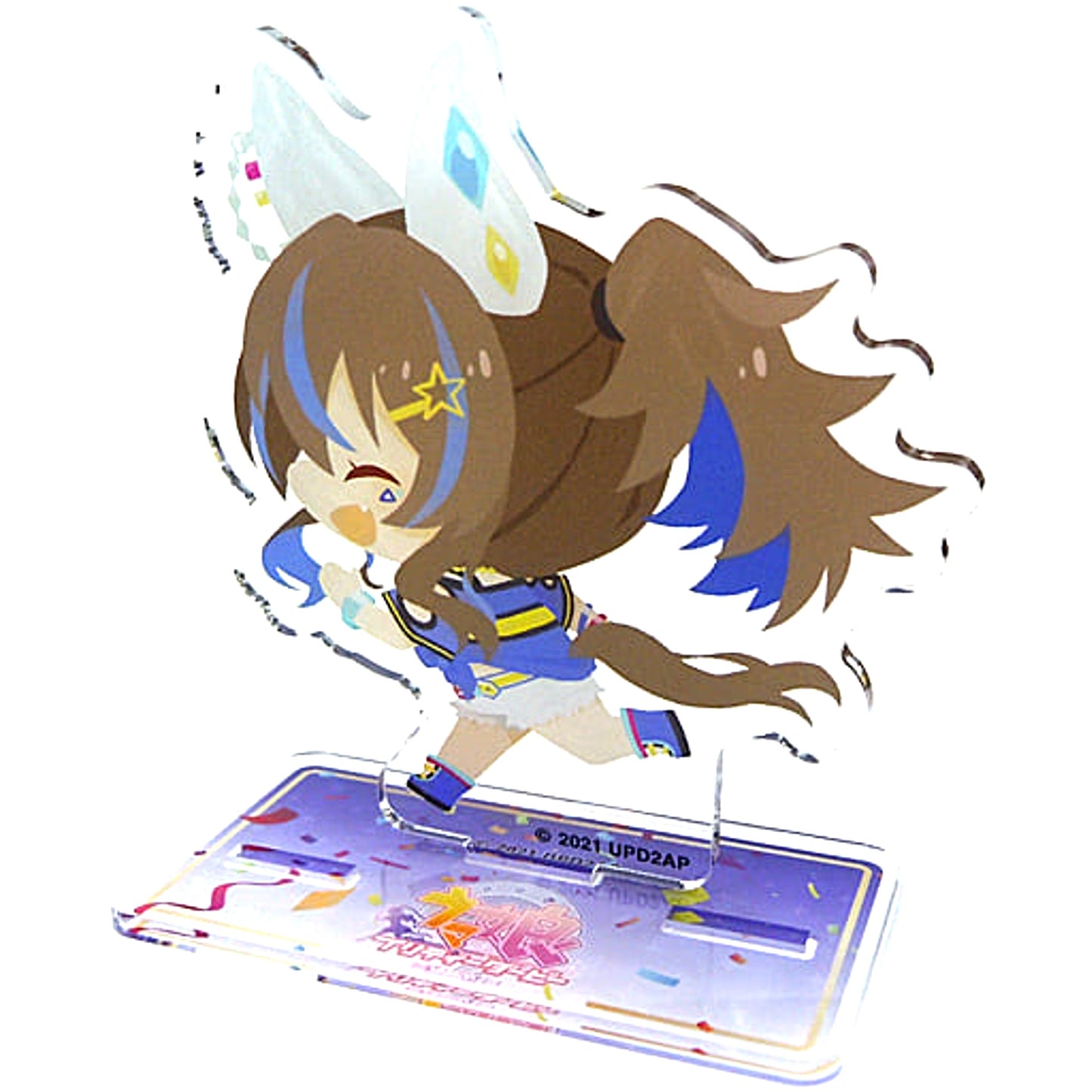 Daitaku Helios Umamusume: Pretty Derby Season 2 CharaDri!! x COLLABO CAFE HONPO Mini Chara Acrylic Stand A [USED]