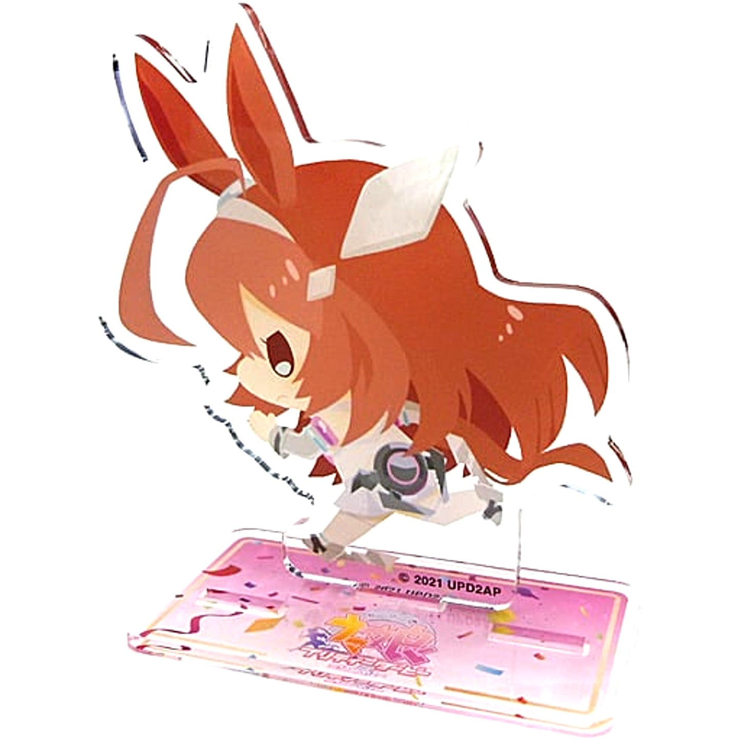 Mihono Bourbon Umamusume: Pretty Derby Season 2 CharaDri!! x COLLABO CAFE HONPO Mini Character Acrylic Stand A [USED]