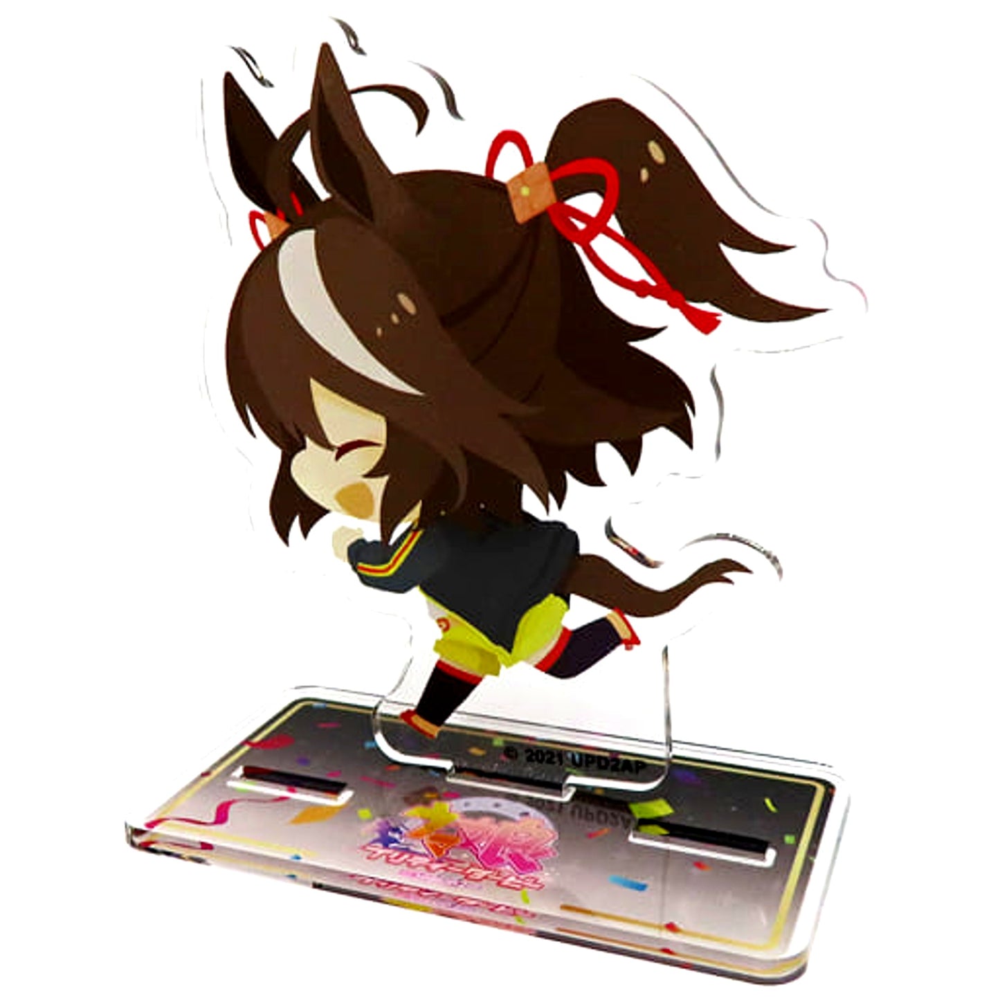 Kitasan Black Umamusume: Pretty Derby Season 2 CharaDri!! x COLLABO CAFE HONPO Mini Character Acrylic Stand A [USED]