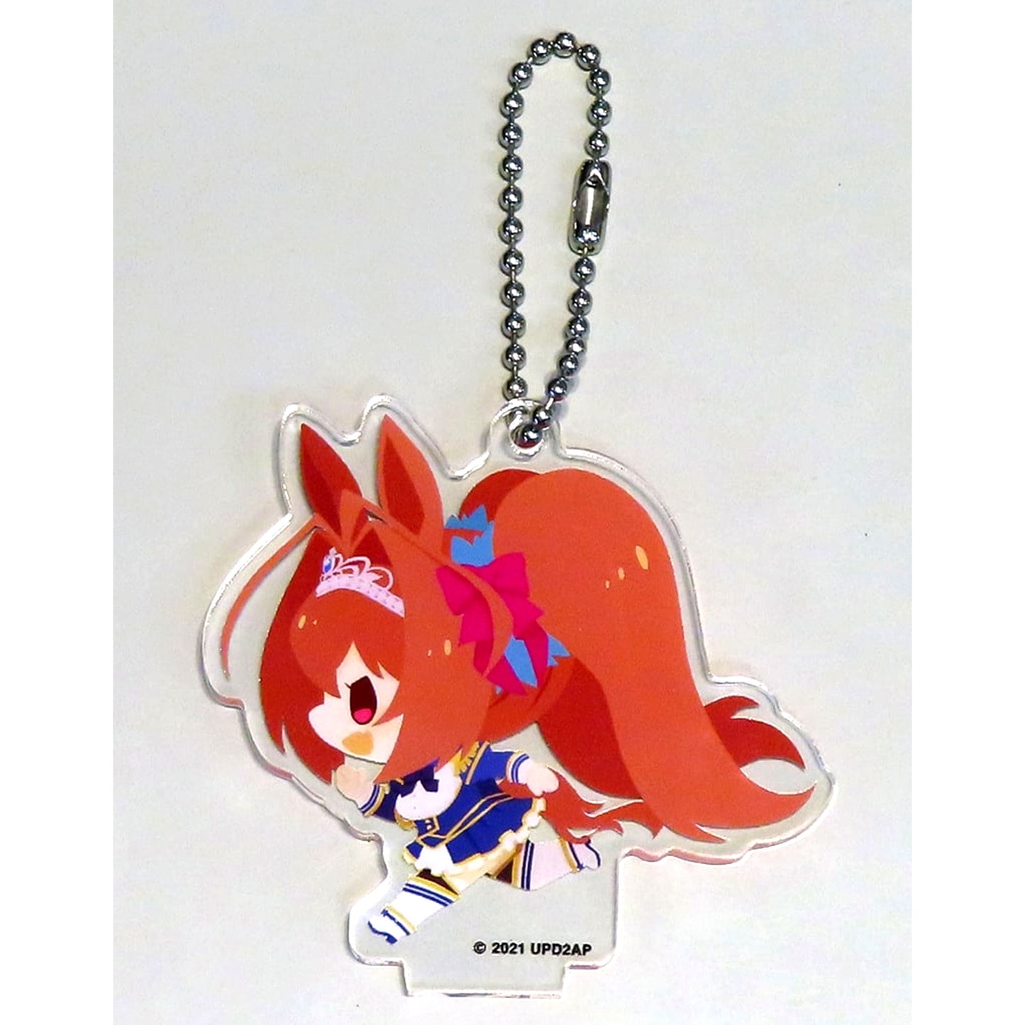 Daiwa Scarlet Umamusume Pretty Derby Season 2 CharaDri!! Mini Character Acrylic Keychain B COLLABO CAFE HONPO [USED]