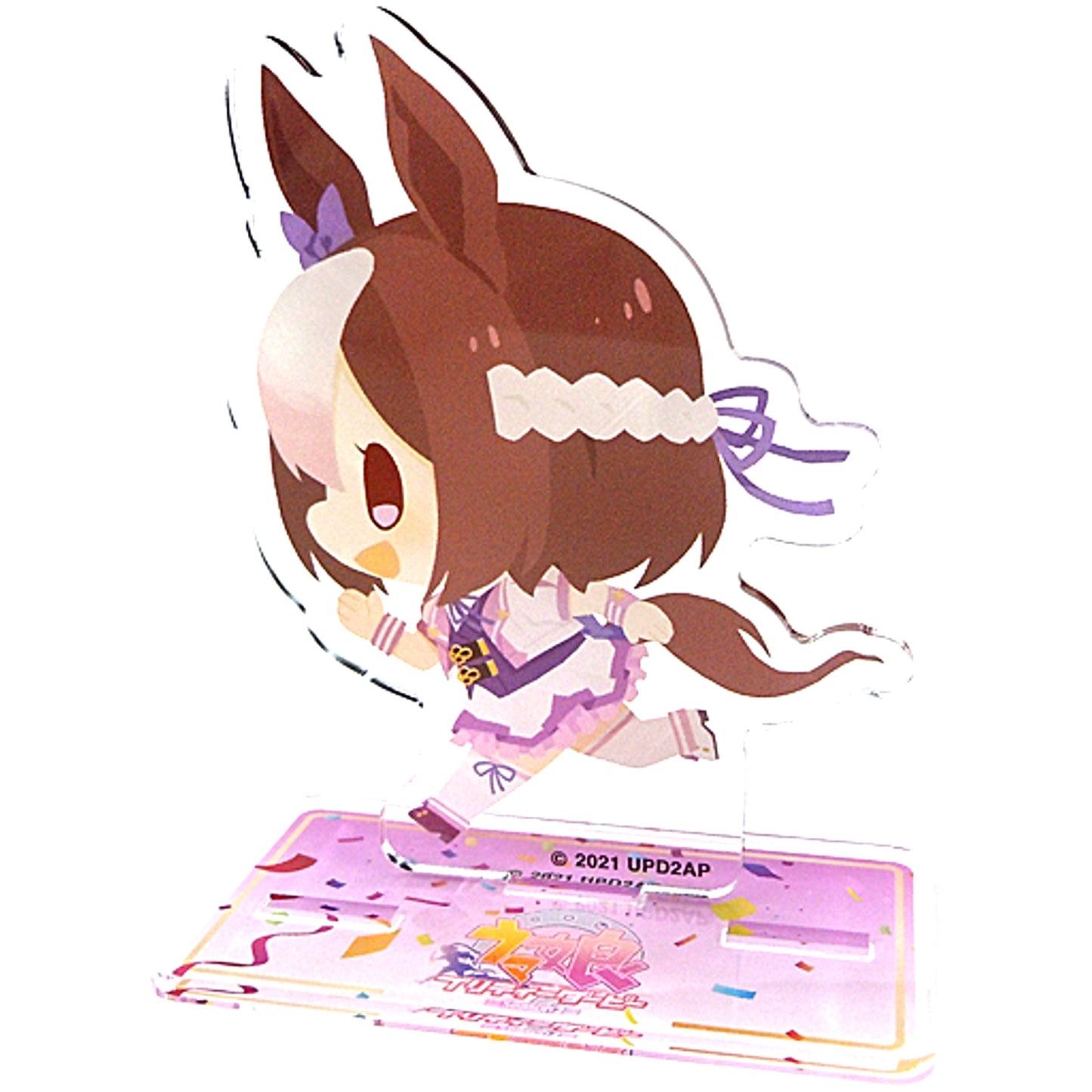 Special Week Umamusume: Pretty Derby Season 2 x COLLABO CAFE HONPO CharaDri!! Mini Chara Acrylic Stand B [USED]