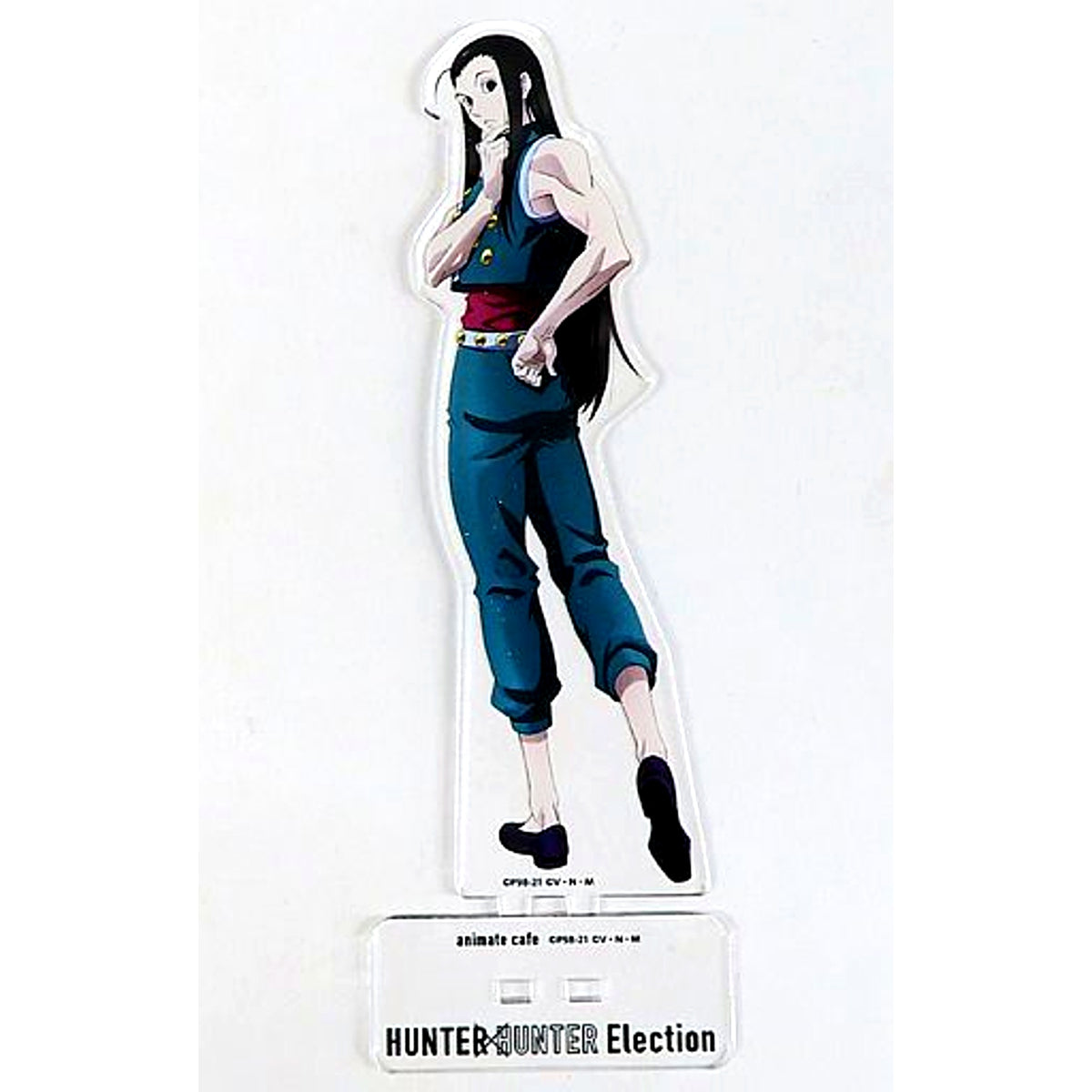 Illumi Zoldyck Hunter x Hunter x animatecafe Election Arc BIG Acrylic Stand [USED]