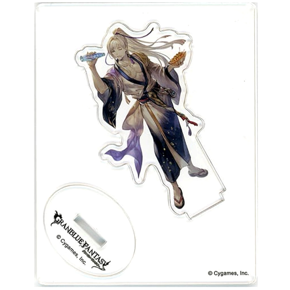 Granblue Fantasy Cassius Yukata Character Acrylic Stand 2021 Granblue Extra Fes 2021 Limited Acrylic Stands [USED]