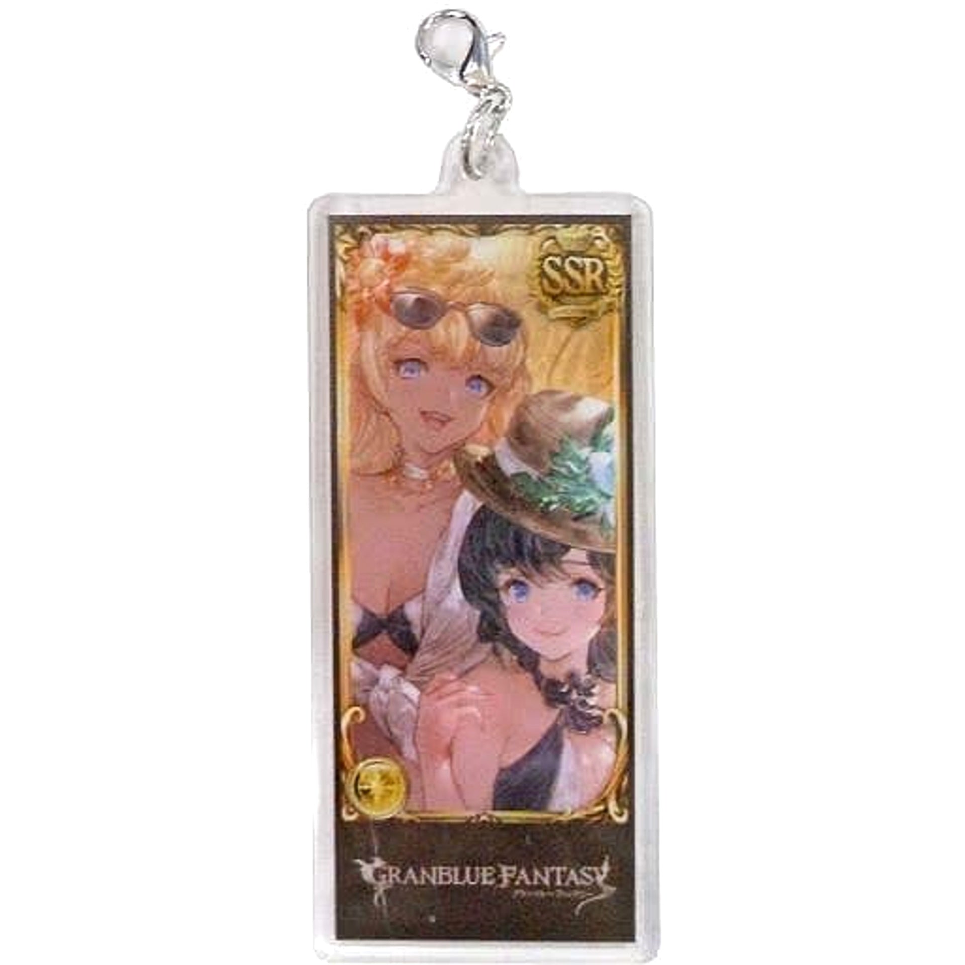 Granblue Fantasy Halluel and Malluel Formation Acrylic Charm Vol.2 Granblue Extra Fes 2021 Limited Charm [USED]