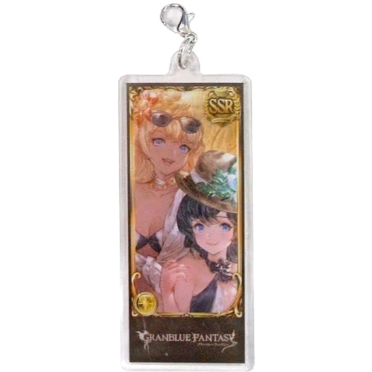 Granblue Fantasy Halluel and Malluel Formation Acrylic Charm Vol.2 Granblue Extra Fes 2021 Limited Charm [USED]