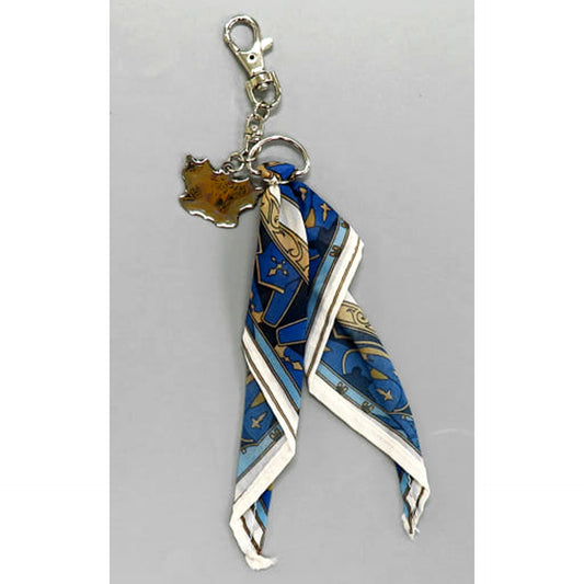 Granblue Fantasy Lancelot Character Motif Scarf Keychain Granblue Extra Fes 2021 Limited Keychains [USED]