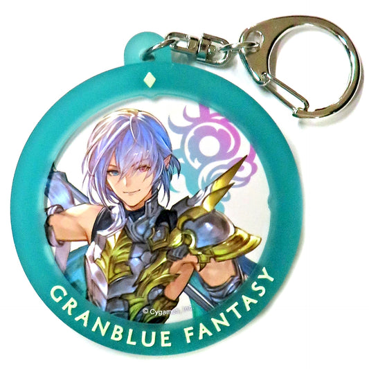 Grimnir GRANBLUE FANTASY Button Keychain with Rubber Case Granblue Extra Fes 2021 [USED]
