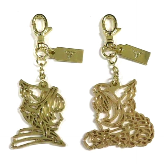 Granblue Fantasy Tien Feower Profile Pair Keychain Granblue Extra Fes 2021 Limited Keychains [USED]