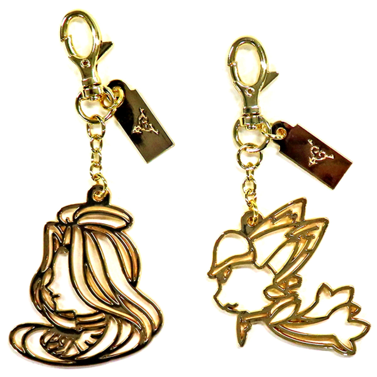 Lyria & Vyrn Profile Pair Keychain Granblue Fantasy Granblue EXTRA Fes 2021 [USED]