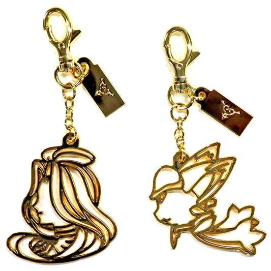 Lyria & Vyrn Profile Pair Keychain Granblue Fantasy Granblue EXTRA Fes 2021 [USED]