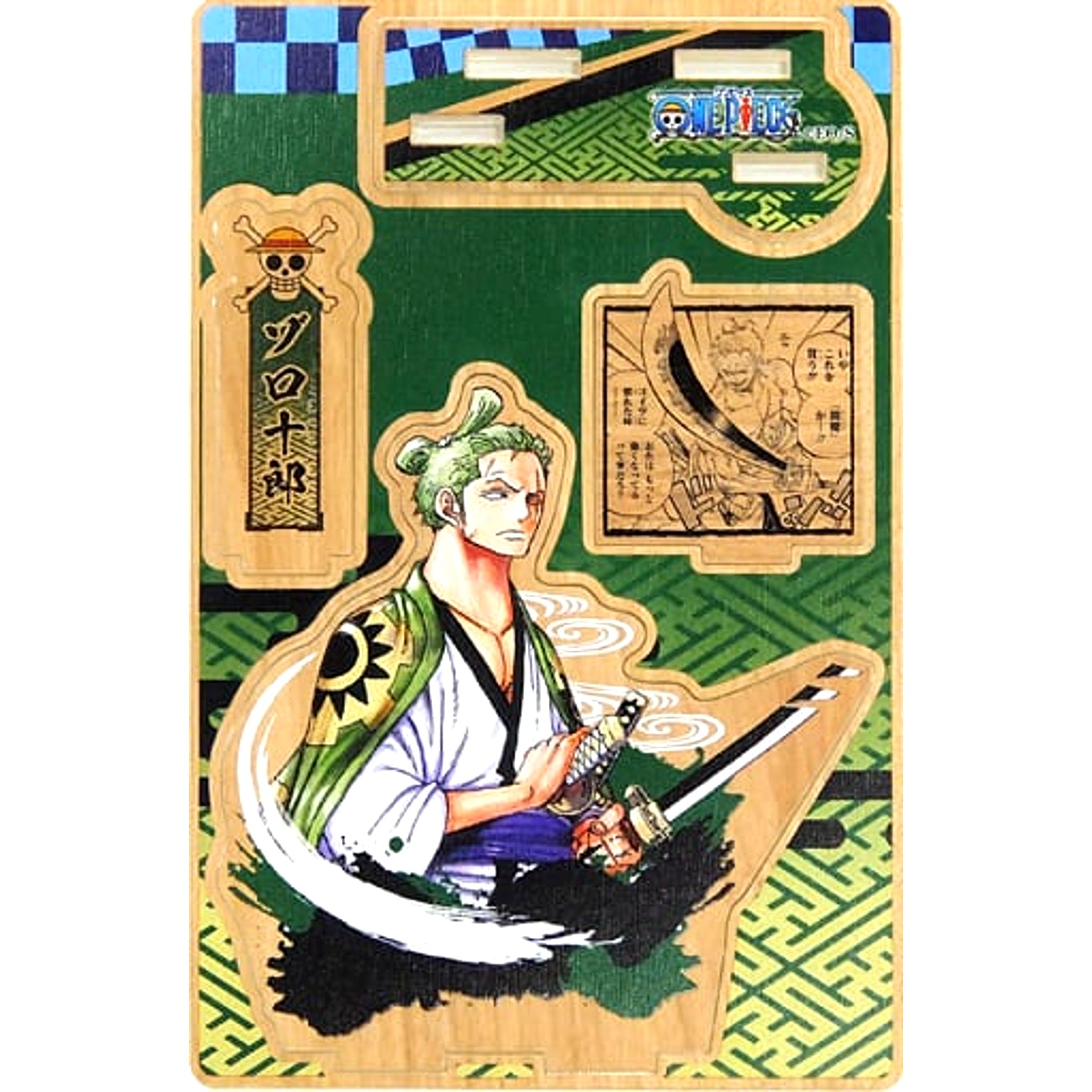 Roronoa Zoro One Piece Zorojuro Wa Style Famous Scene Diorama Figure [USED]