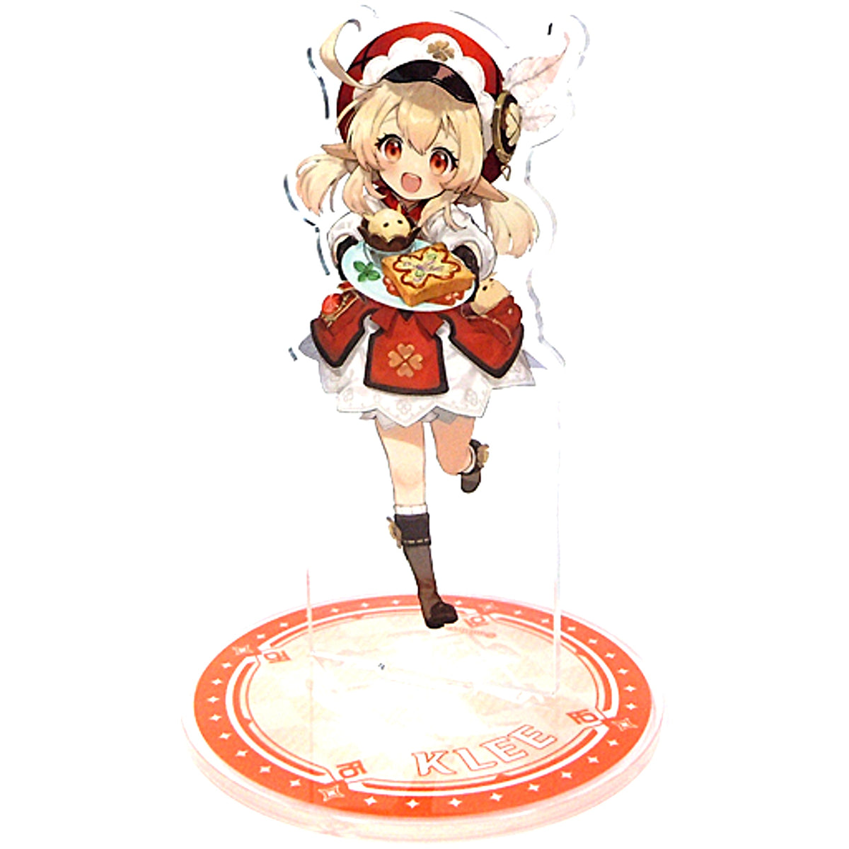 Klee Collaboration Outfit Acrylic Stand Genshin Impact x SWEETS PARADISE Feast of the Breeze [USED]