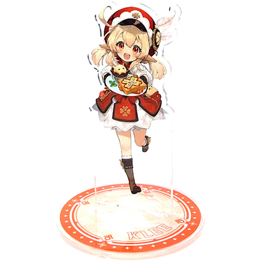 Klee Collaboration Outfit Acrylic Stand Genshin Impact x SWEETS PARADISE Feast of the Breeze [USED]