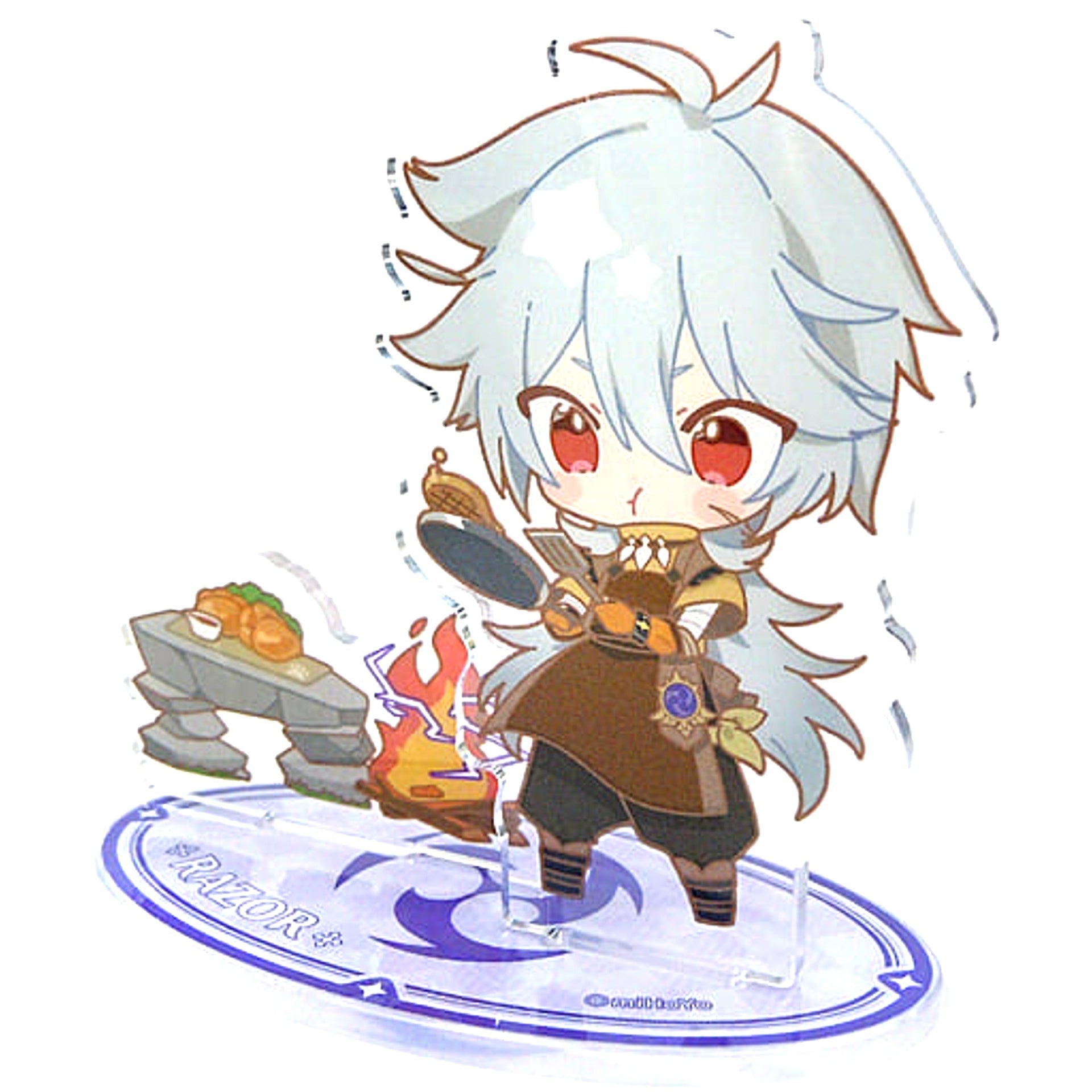 Razor Genshin Impact Sweets Paradise Soyokaze no Kyoen Chibi Trading Acrylic Stand [USED]