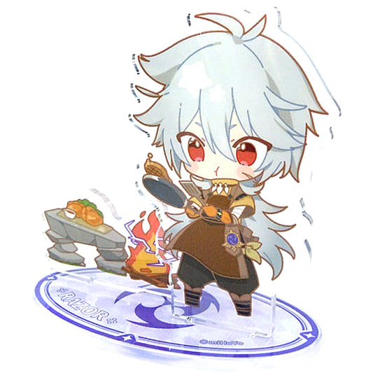 Razor Genshin Impact Sweets Paradise Soyokaze no Kyoen Chibi Trading Acrylic Stand [USED]