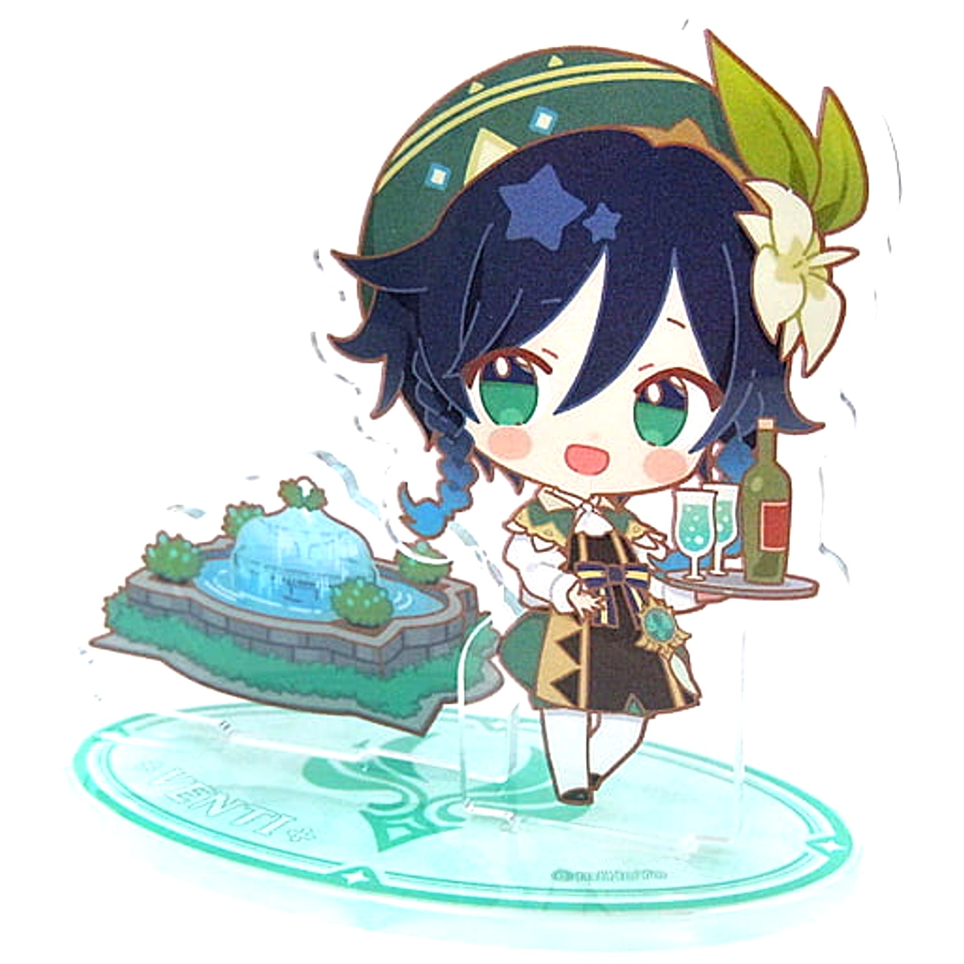 Venti Genshin Impact Sweets Paradise Soyokaze no Kyoen Chibi Trading Acrylic Stand [USED]