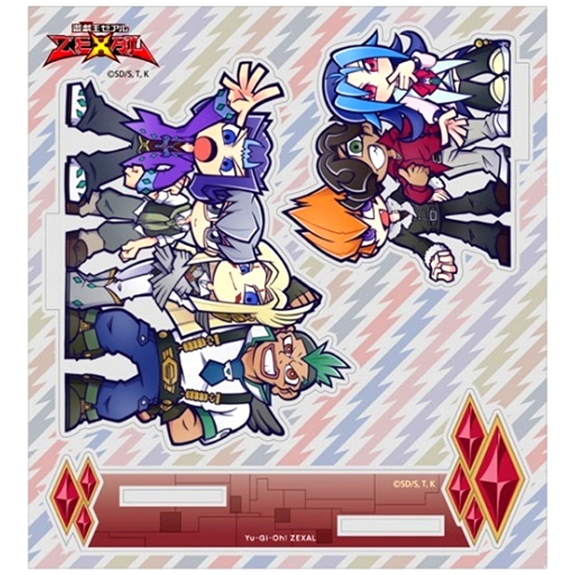 Seven Barian Emperors Yu-Gi-Oh Zexal Acrylic Stand [USED]
