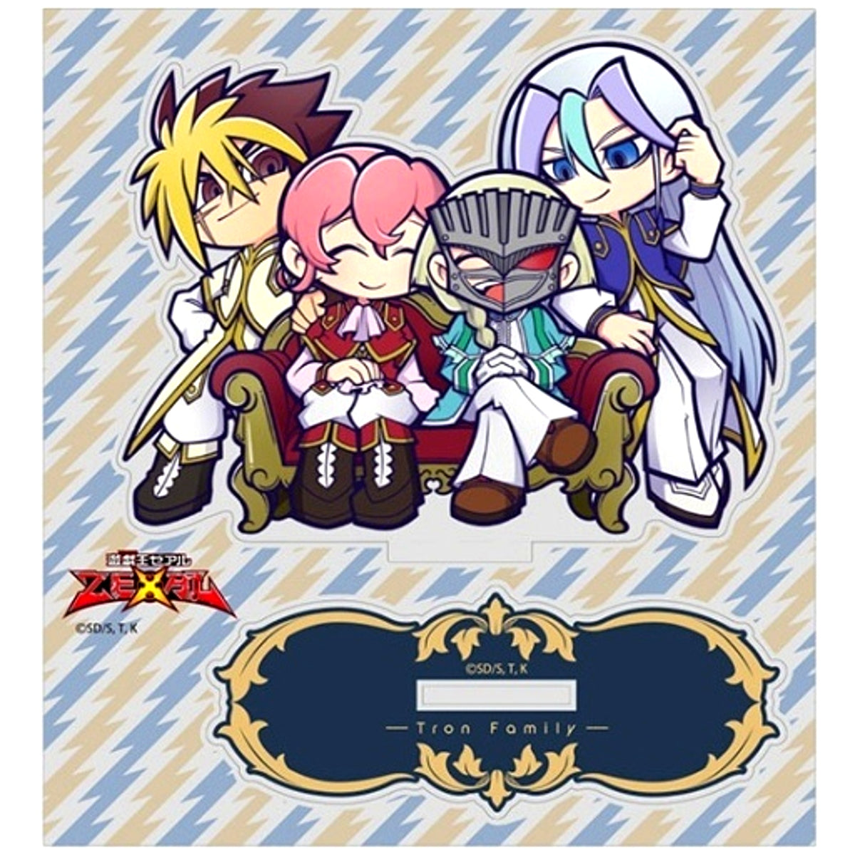 Tron Family Yu-Gi-Oh ZEXAL Acrylic Stand [USED]