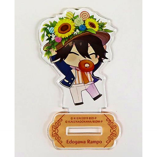 Ranpo Edogawa C-4 Prize Bungo Stray Dogs 5th Anniversary Kuji Festival of Stray Dogs Kujibikido Mini Acrylic Stand Figure [USED]