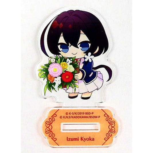 Kyoka Izumi C-9 Prize Bungo Stray Dogs 5th Anniversary Kuji Festival of Stray Dogs Kujibikido Mini Acrylic Stand Figure [USED]