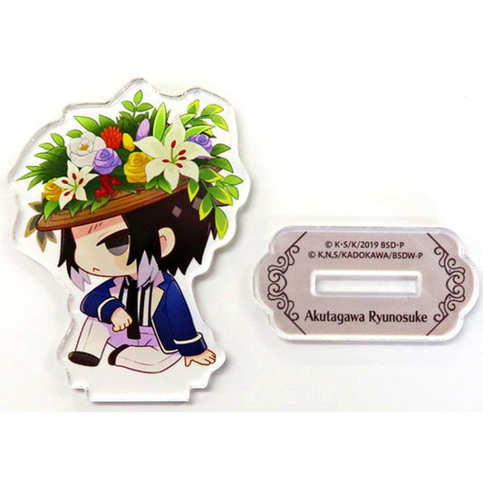 Ryunosuke Akutagawa C-11 Prize Bungo Stray Dogs 5th Anniversary Kuji Festival of Stray Dogs Kujibikido Mini Acrylic Stand Figure [USED]
