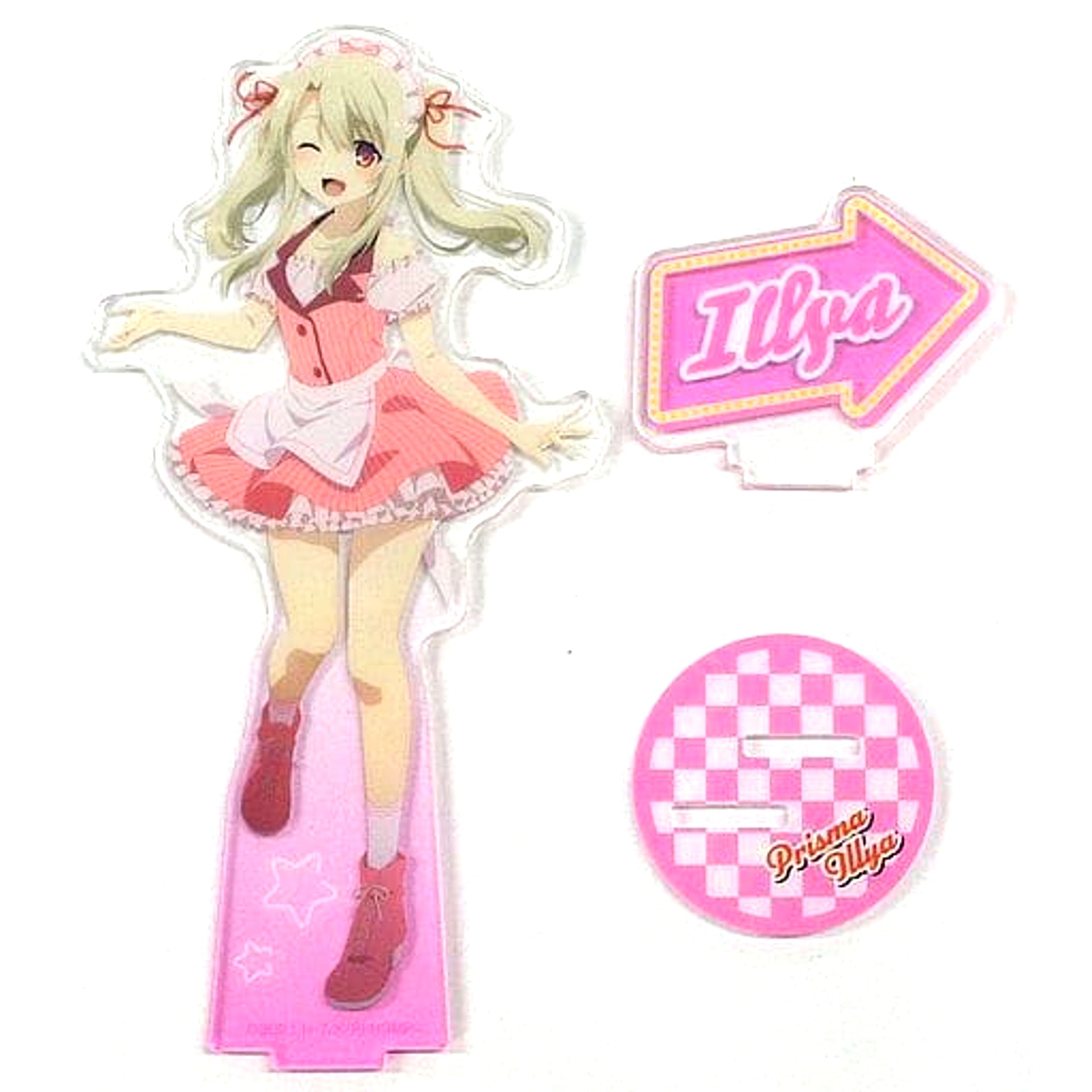 Illyasviel von Einzbern Fate/kaleid liner Prisma Illya: Licht - The Nameless Girl Museum in AKIHABARA GAMERS Main Store and GAMERS Online American Diner Ver. Acrylic Stand Figure [USED]