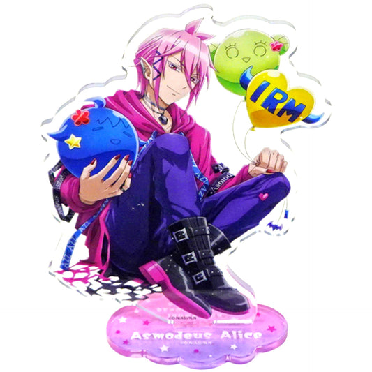 Alice Asmodeus Gimel Prize Acrylic Stand Hikokuji Welcome to Demon School! Iruma-kun Fluffy Devil [USED]