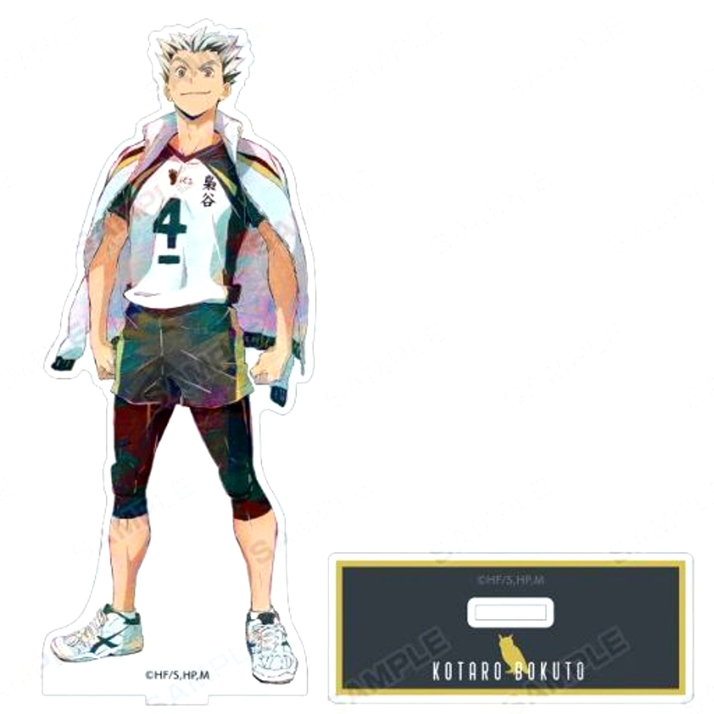 Kotaro Bokuto Ani-Art Vol. 5 BIG Acrylic Stand Haikyu!! TO THE TOP [USED]