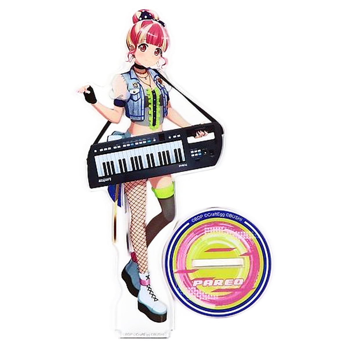BanG Dream! Reona Nyubara Pareo Acrylic Stand 9th Live Mythology Exclusive Acrylic Stands [USED]