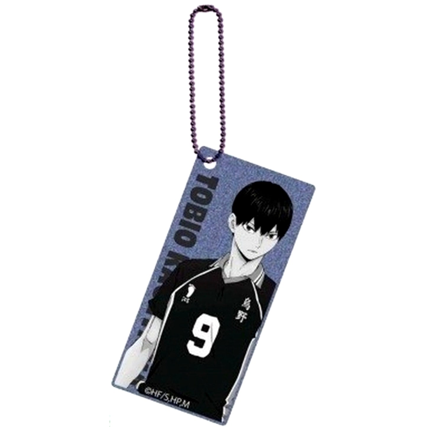 Tobio Kageyama Haikyu!! TD Metallic Acrylic Keychain [USED]