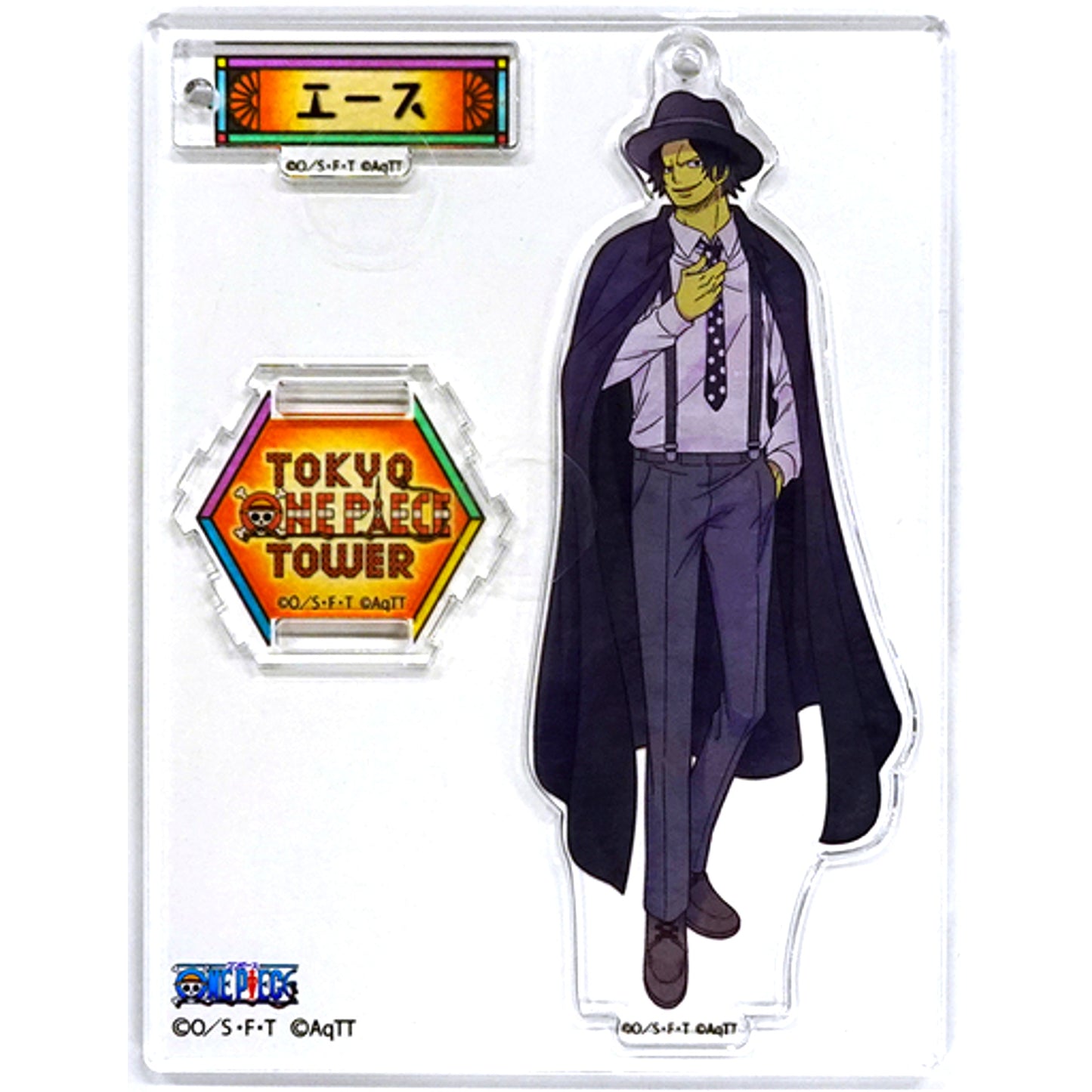 Portgas D. Ace One Piece 5th Anniversary Acrylic Stand Charm Tokyo One Piece Tower Limited [USED]