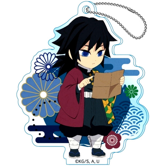 Giyu Tomioka Demon Slayer: Kimetsu no Yaiba Kaido Aruki Series Acrylic Keychain Vol. 1 [USED]