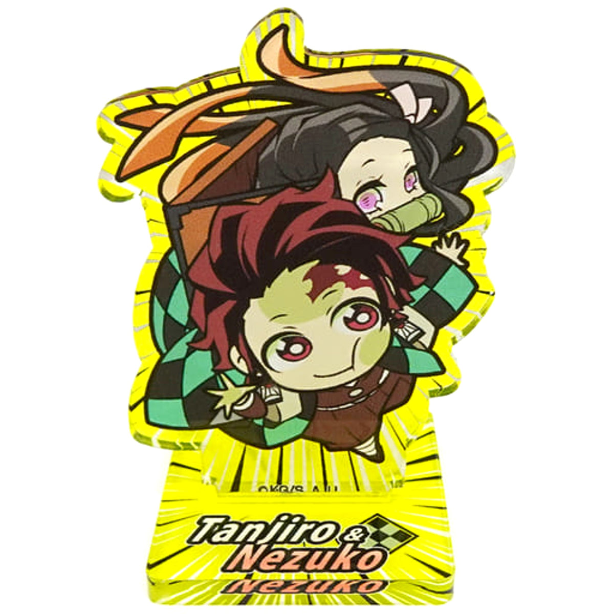 Demon Slayer: Kimetsu no Yaiba Tanjiro Kamado & Nezuko Kamado Pita! Deforme Acrylic Stand Vol. 5 Acrylic Stands [USED]