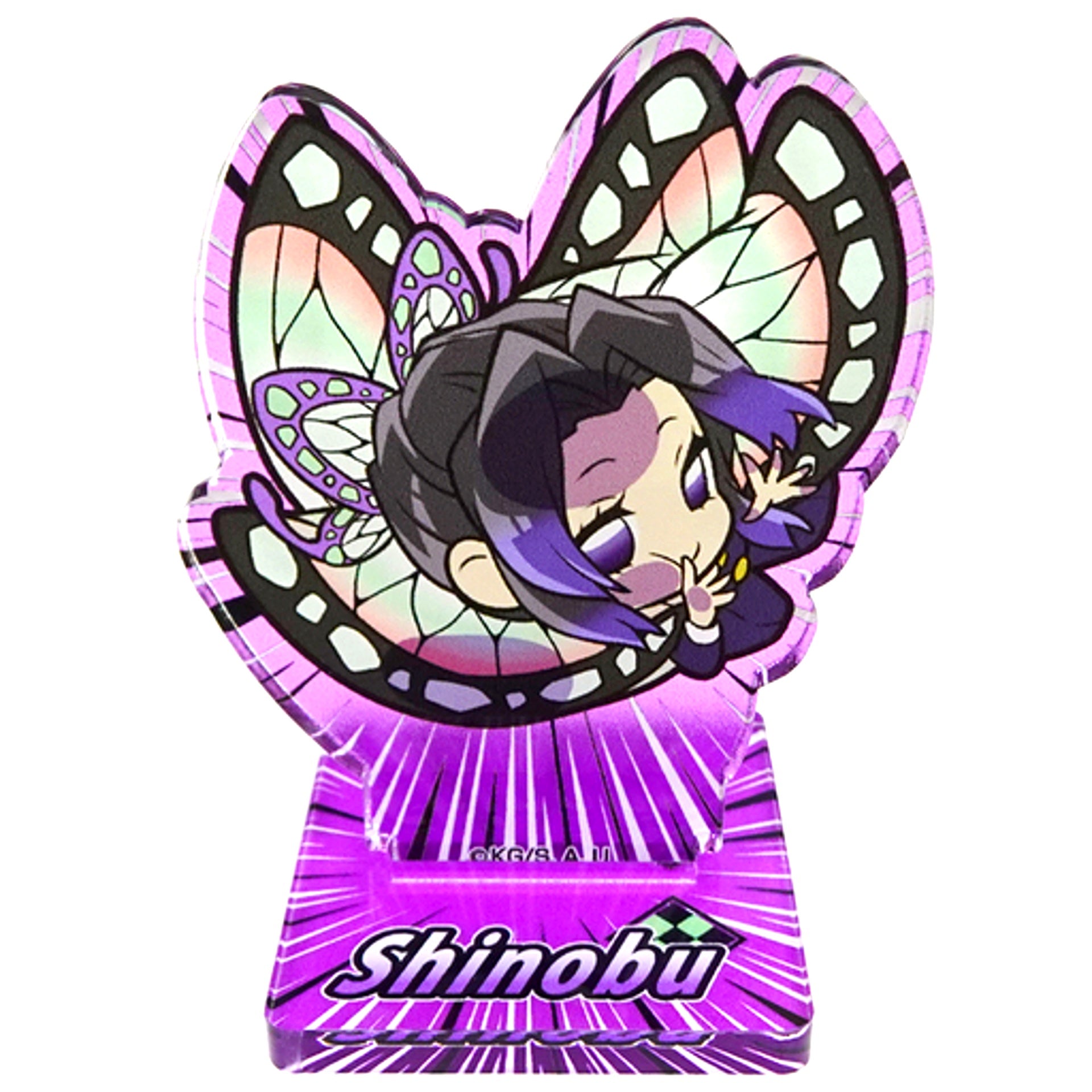 Shinobu Kocho Pita! Defome Demon Slayer Acrylic Stand 5 [USED]