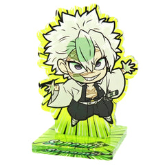 Demon Slayer: Kimetsu no Yaiba Pita! Defome Sanemi Shinazugawa Acrylic Stand 5 Acrylic Stands [USED]