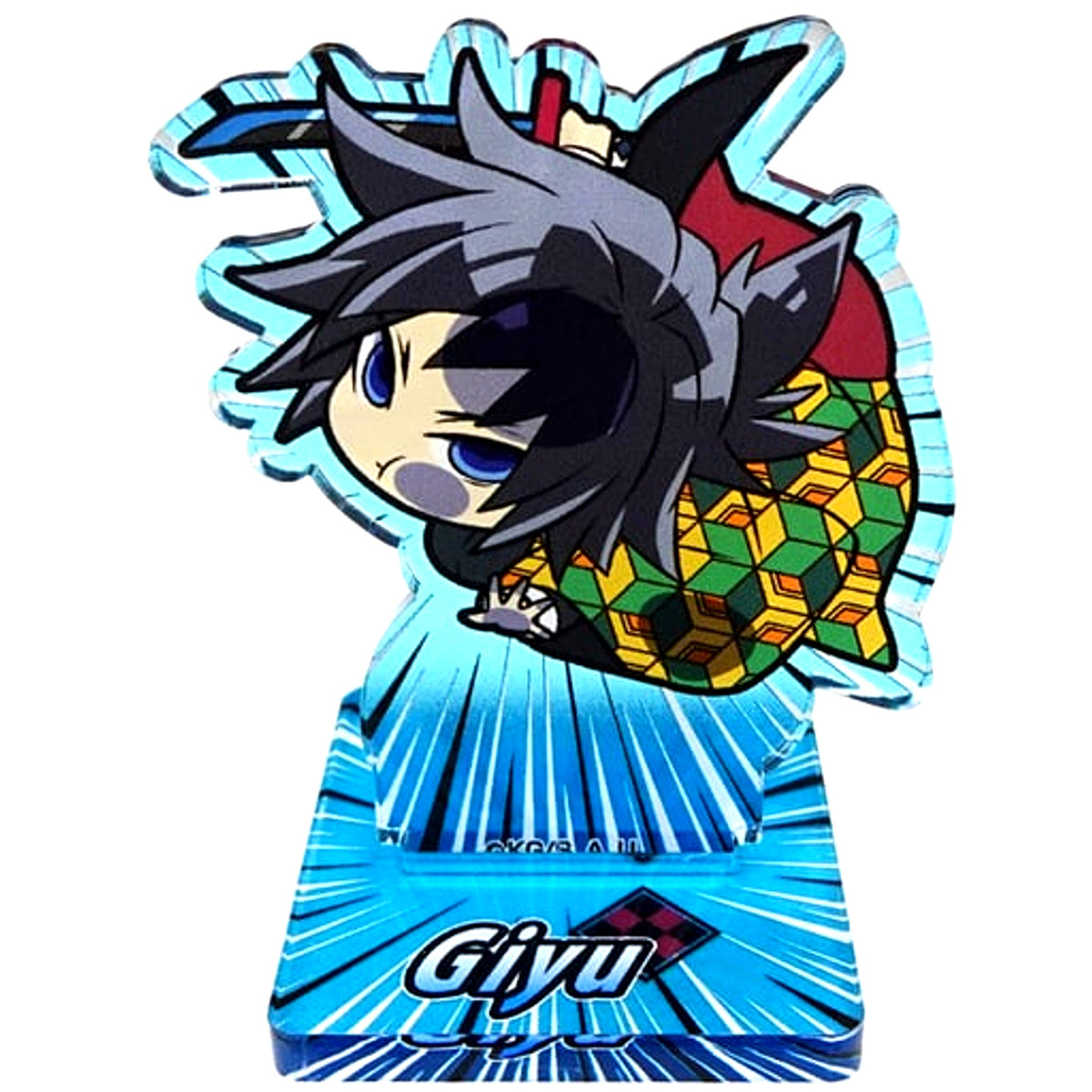 Giyu Tomioka Demon Slayer: Kimetsu no Yaiba Pita! Defome Acrylic Stand 5 [USED]