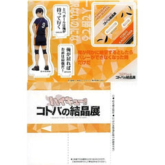 Haikyu!! Tobio Kageyama Acrylic Stand Crystal of Words Exhibition Exclusive Acrylic Stands [USED]