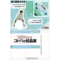 Haikyu!! Hajime Iwaizumi Acrylic Stand Crystal of Words Exhibition Exclusive Acrylic Stands [USED]