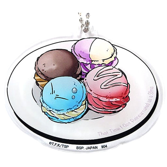 That Time I Got Reincarnated as a Slime Rimuru Macaron Ichiban Kuji I Became A Demon Lord Various Rimuru-sama Acrylic Charms Prize H [USED]