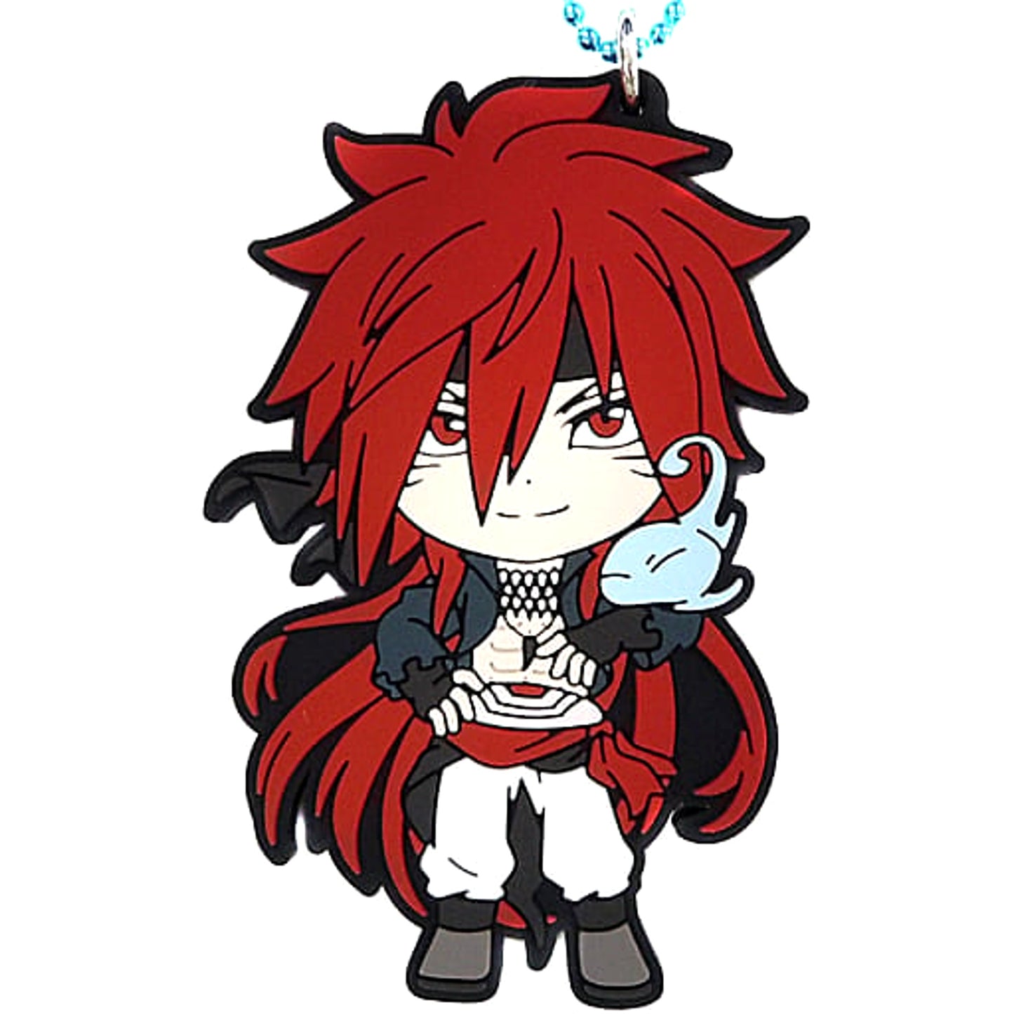 That Time I Got Reincarnated as a Slime Guy Crimson Ichiban Kuji I Became A Demon Lord Rubber Charm Kyunchara Illustrations Prize J [USED]