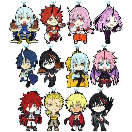 That Time I Got Reincarnated as a Slime Shuna & Others All 12 Types Set Ichiban Kuji I Became A Demon Lord Rubber Charm Kyunchara Illustrations Prize J [USED]