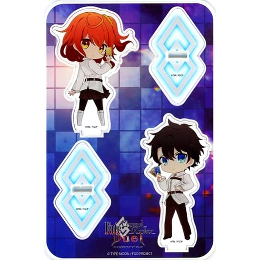 Protagonist Master Male&Female Fate/Grand Order SD Acrylic Stand Set Duel Collection Figure Vol.3 ANIPLEX+BOX Bonus [USED]