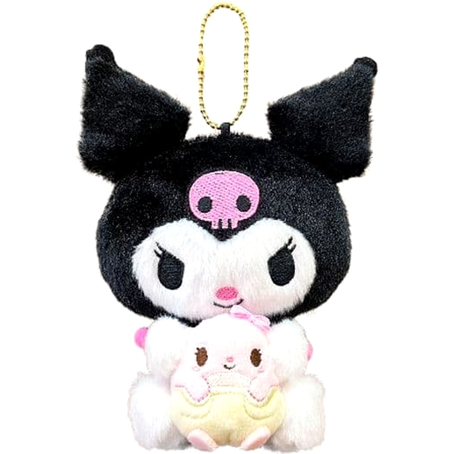 Sanrio Characters Kuromi Pair Mascot Keychains [USED]