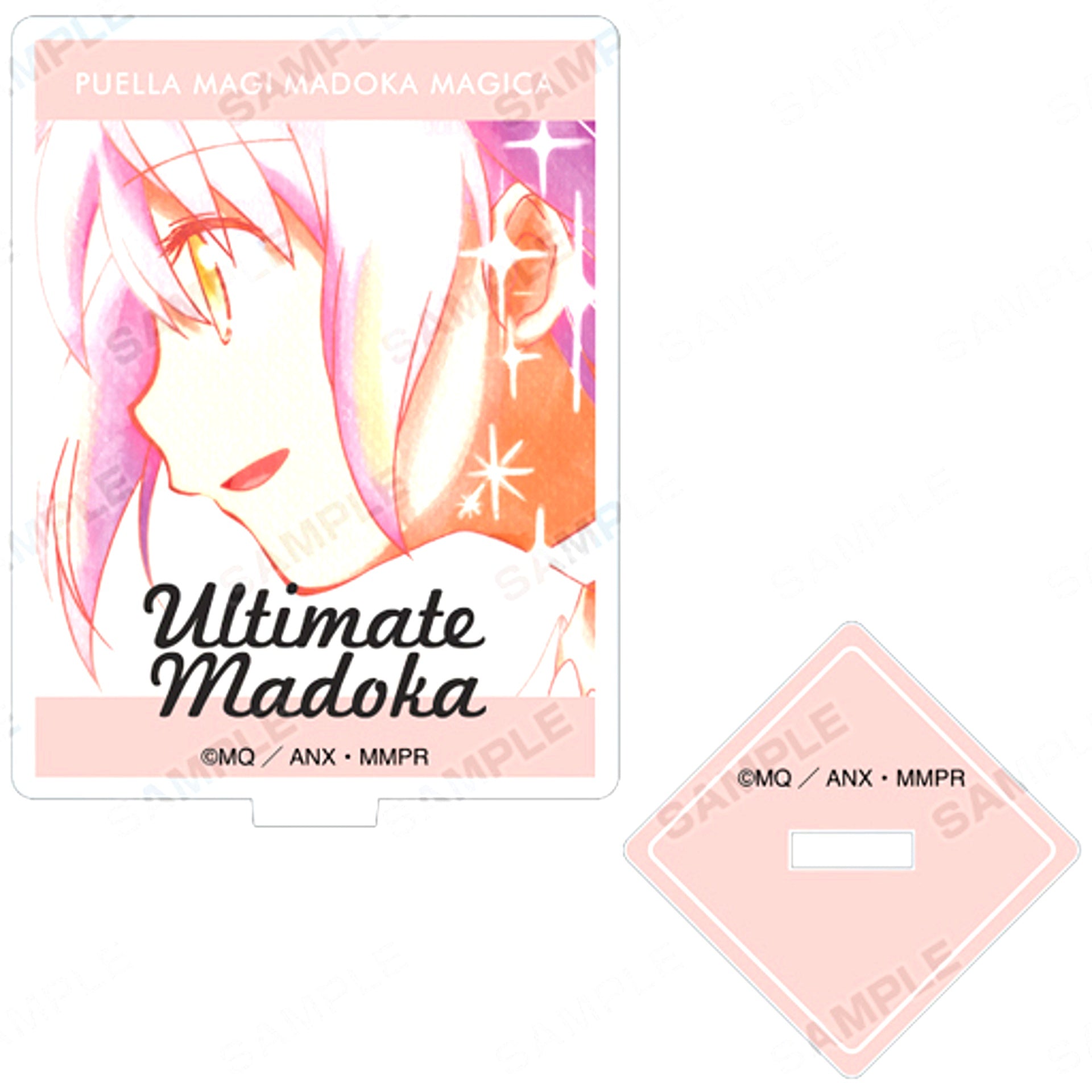 Ultimate Madoka Puella Magi Madoka Magica the Movie Part III: Rebellion Trading Ani-Art aqua label Acrylic Stand [USED]