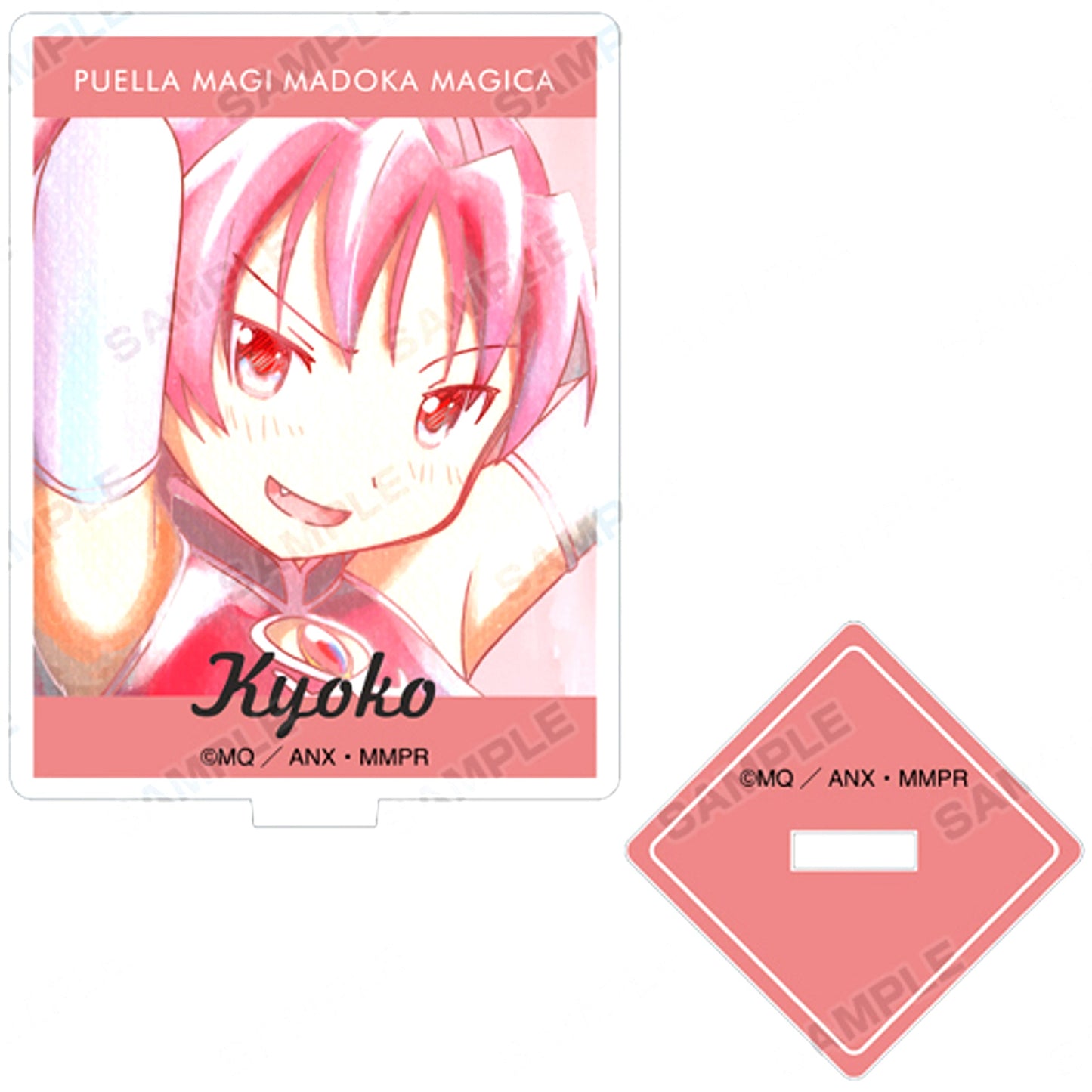 Kyoko Sakura Puella Magi Madoka Magica the Movie Rebellion Trading Ani-Art aqua label Acrylic Stand [USED]