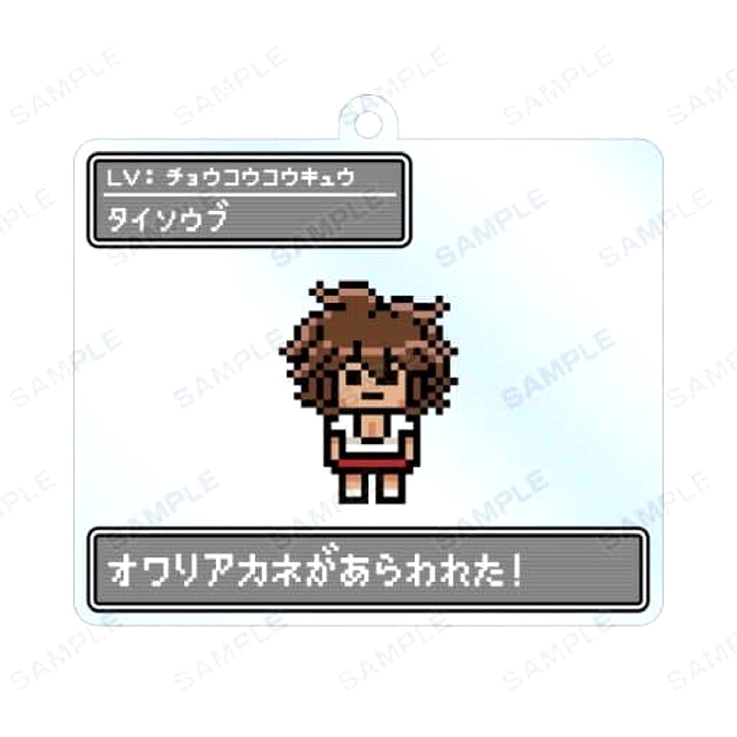 Akane Owari Danganronpa 1-2 Reload Trading Dot Picture Motif Acrylic Keychain Ver.C [USED]