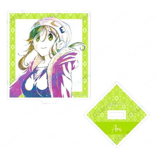 Aoi Inuyama A Yuru Camp Trading Ani-Art Vol. 4 Acrylic Stand [USED]