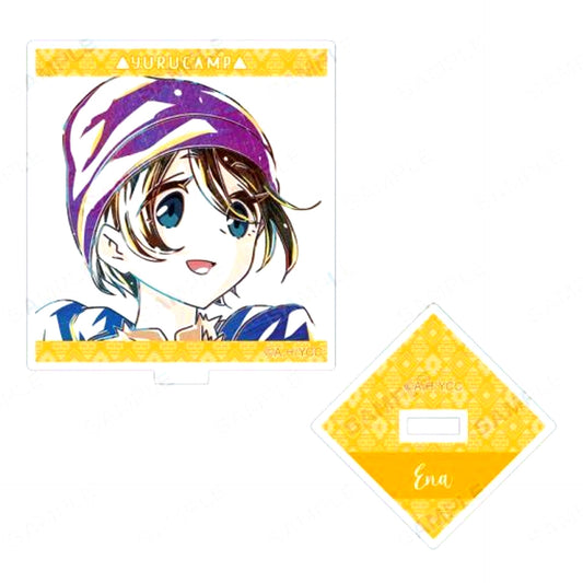 Ena Saito B Yuru Camp Trading Ani-Art Vol. 4 Acrylic Stand [USED]