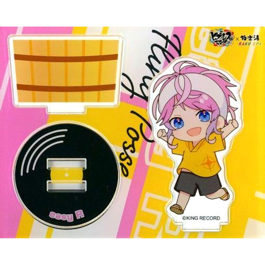 Ramuda Amemura Hypnosis Mic: Division Rap Battle Acrylic Stand Gokurakuyu RAKU SPA Represent Supasen Atsui Sento ni Orera ga Sanjo [USED]